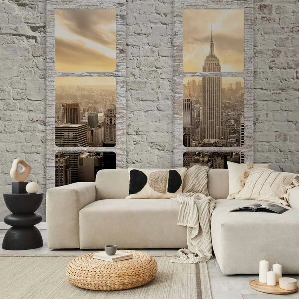Carta da parati New York: vista dalla finestra