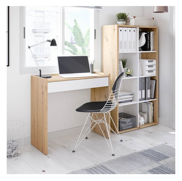 Coco scrivania bianco con cassetto 77x81,5x40cm