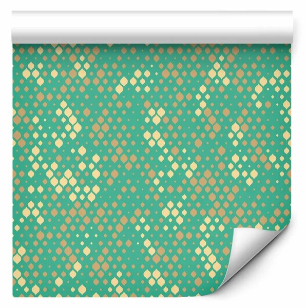 Tappezzerie Mosaico di diamanti - motivo colorato con forme geometriche