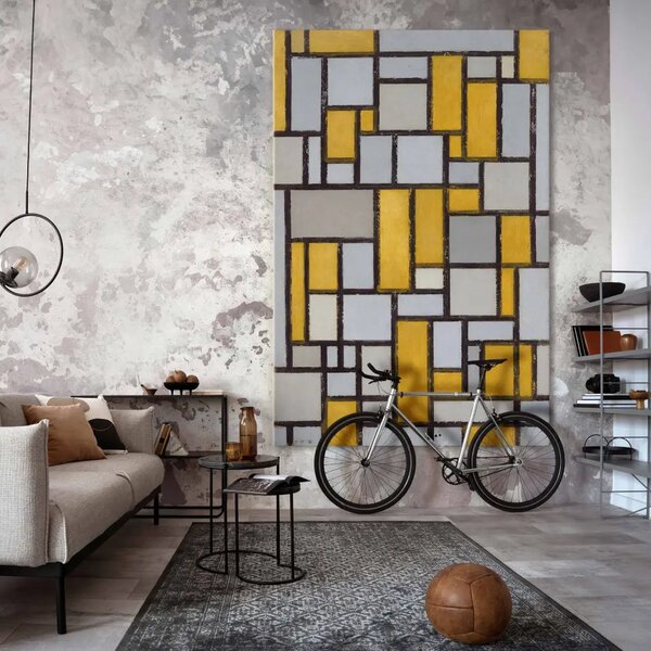 Piet Mondrian - Composizione con griglia