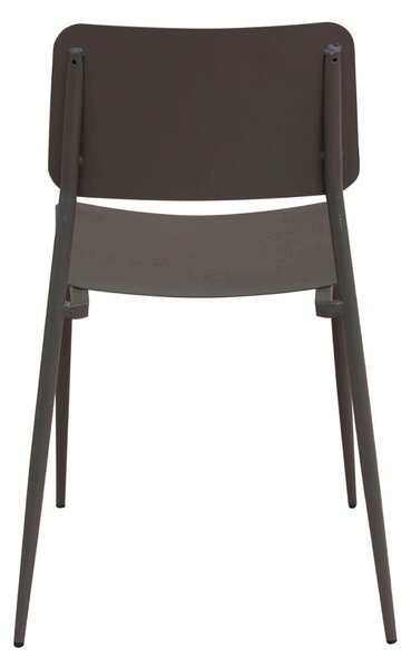 OPERA - set tavolo in metallo cm 70 x 70 x 73 h con 2 sedie Viper