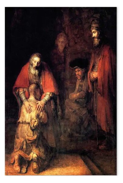 Riproduzione quadro Rembrandt - Il ritorno del figliol prodigo