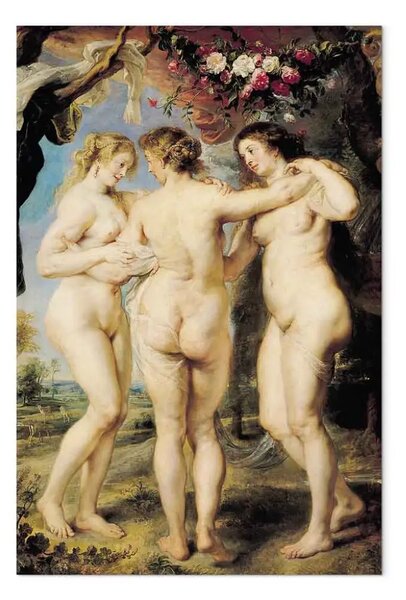 Quadro famoso Peter Paul Rubens - Tre Grazie