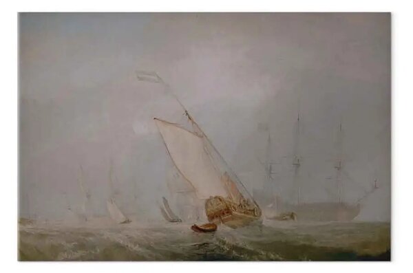 Riproduzione William Turner - Van Tromp di ritorno dopo la battaglia al largo di Dogger Bank