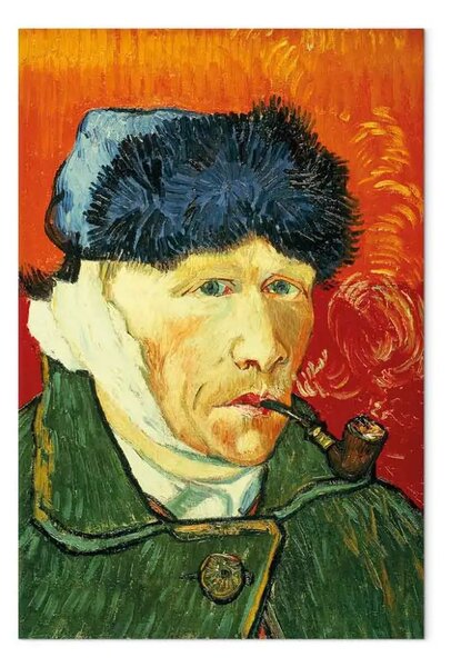 Riproduzione Vincent Van Gogh - Autoritratto con l'orecchio bendato