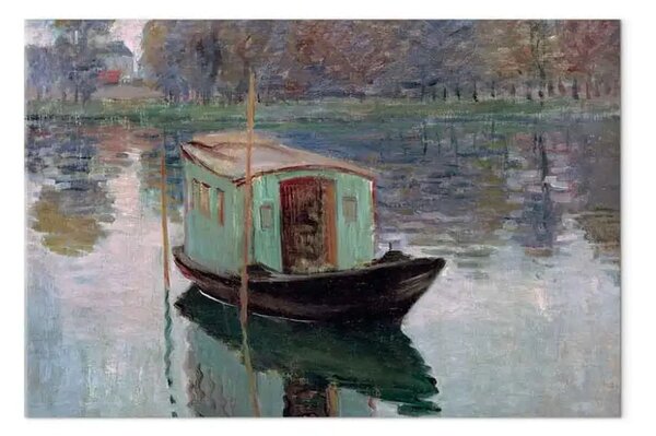 Riproduzione quadro Claude Monet - La barca officina