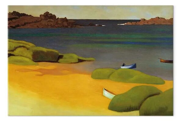 Riproduzione Félix Vallotton - Rada di Tregastel