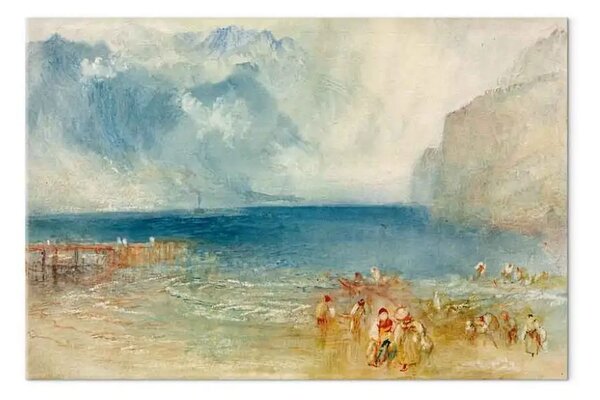 Riproduzione quadro William Turner - Il primo piroscafo sul Lago dei Quattro Cantoni