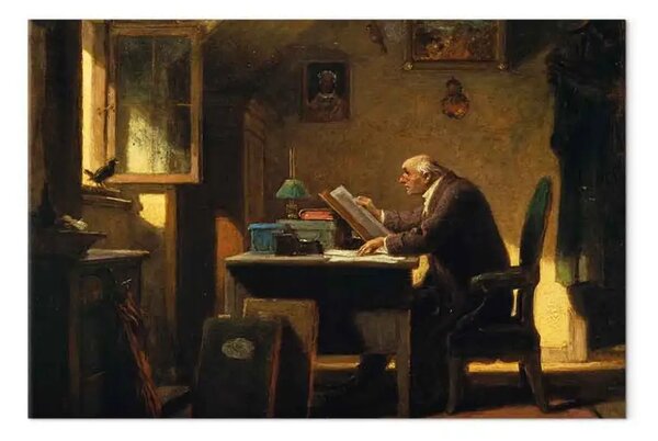 Riproduzione Carl Spitzweg - Visita