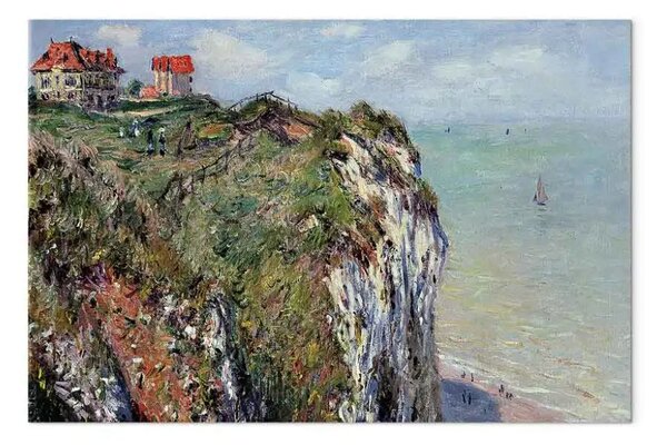 Quadro famoso Claude Monet - Cliff at Dieppe