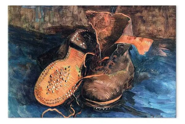 Riproduzione quadro Vincent van Gogh - A pair of shoes