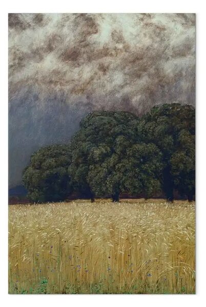 Riproduzione Hans Thoma - Silence Before the Storm