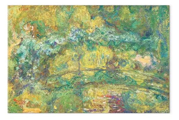 Riproduzione Claude Monet - La passerella sul laghetto delle ninfee