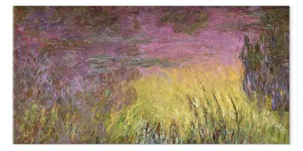 Riproduzione quadro Claude Monet - The Water Lilies - Setting Sun
