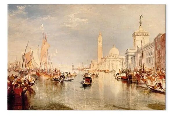Quadro famoso William Turner - Dogana and San Giorgio Maggiore