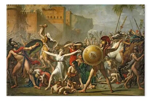 Riproduzione Jacques-Louis David - Le Sabine