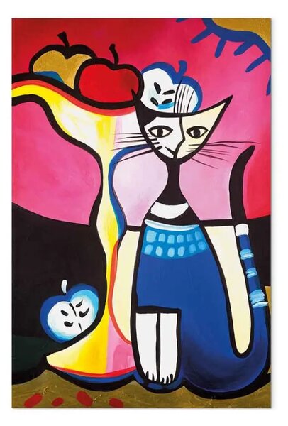 Quadro su tela Gattino sereno
