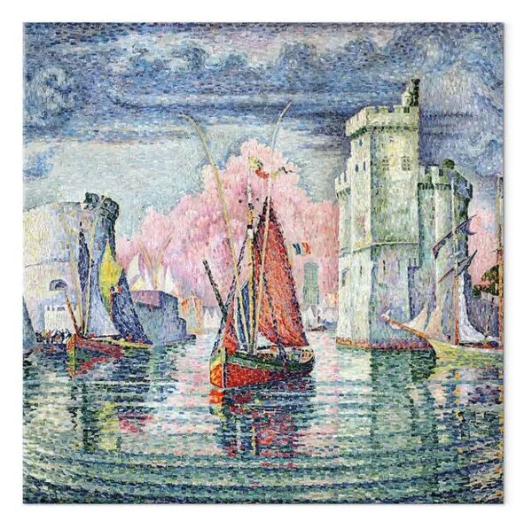 Quadro famoso Paul Signac - Il porto di La Rochelle