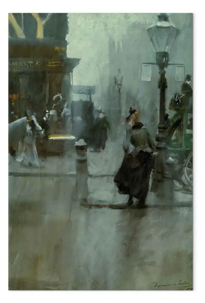 Riproduzione Anders Zorn - Impressioni di Londra