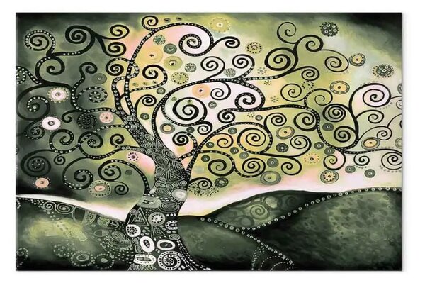 Quadro moderno Albero alla menta