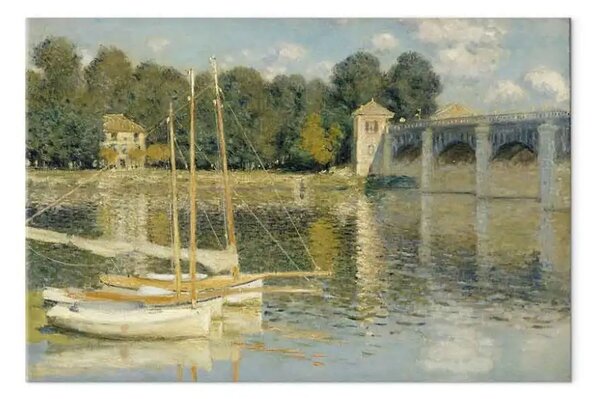 Riproduzione Claude Monet - Il ponte ad Argenteuil