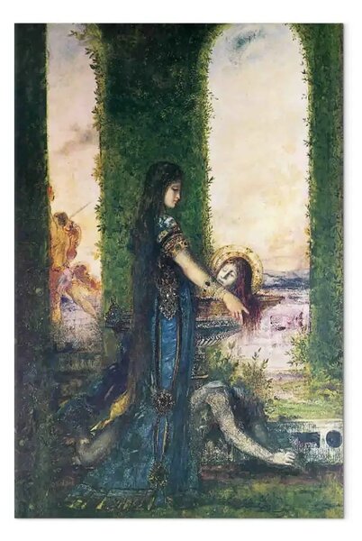 Quadro famoso Gustave Moreau - Salomè in giardino