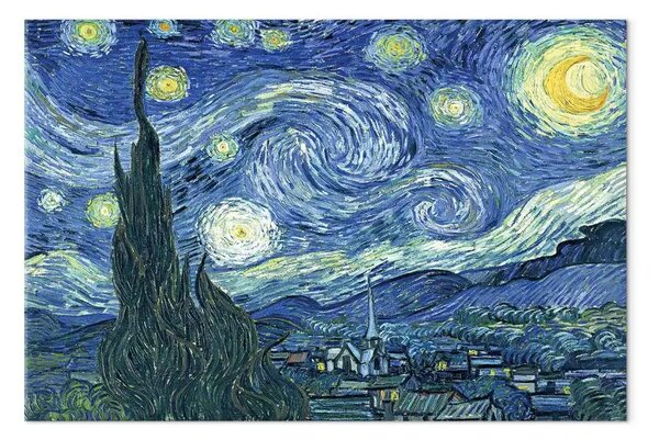 Riproduzione Vincent Van Gogh - La notte stellata
