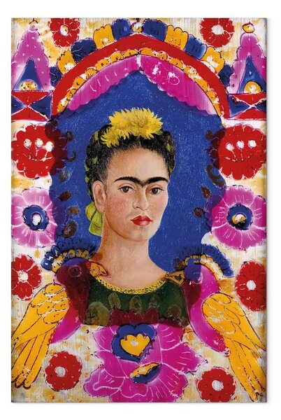 Quadro famoso Frida Kahlo - La cornice (autoritratto)