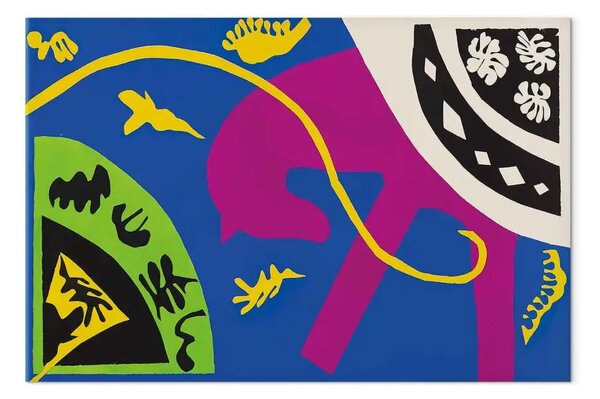 Quadro famoso Henri Matisse - Le cheval, l'écuyère et le clown - l'œuvre d'Henri Matisse