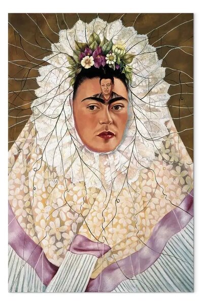 Quadro famoso Frida Kahlo - Autoritratto come Tehuana (Diego nella mia mente)