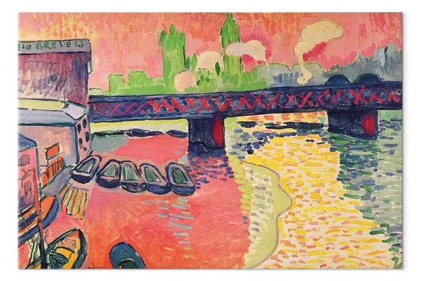 Riproduzione quadro André Derain - Charing Cross Bridge, Londra
