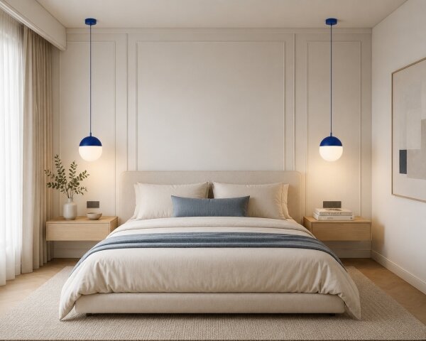 Argon 9000 - Lampada a sospensione da esterno su cavo LIV 1xE27/15W/230V IP44 blu