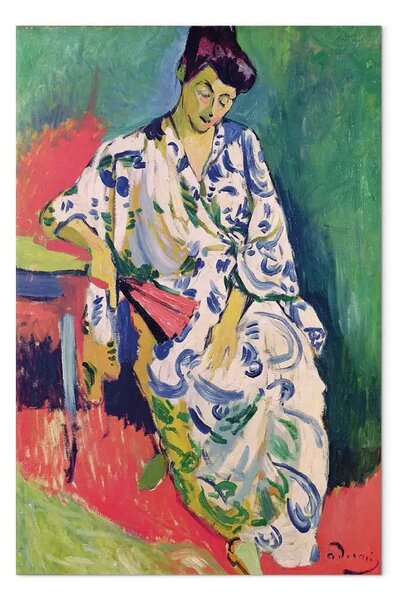 Riproduzione quadro André Derain - La donna con lo scialle