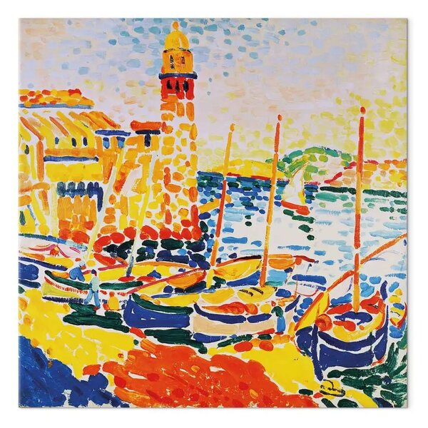 Quadro famoso André Derain - Il porto di Collioure