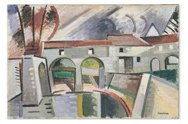 Quadro famoso André Derain - Mulino sulla Marna