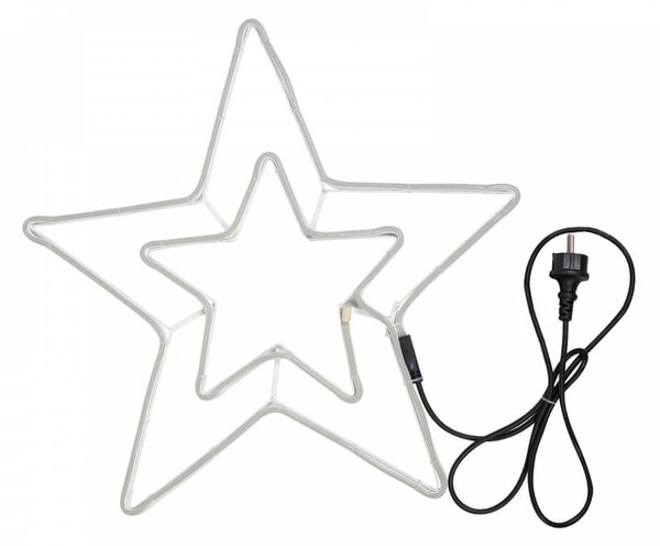 Stella luminosa Led 52cm Neon Flex Bianco Caldo Wisdom