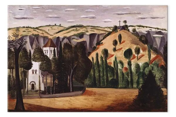 Riproduzione quadro André Derain - La chiesa di Vers
