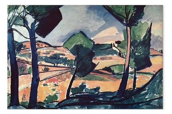 Quadro famoso André Derain - Paesaggio provenzale