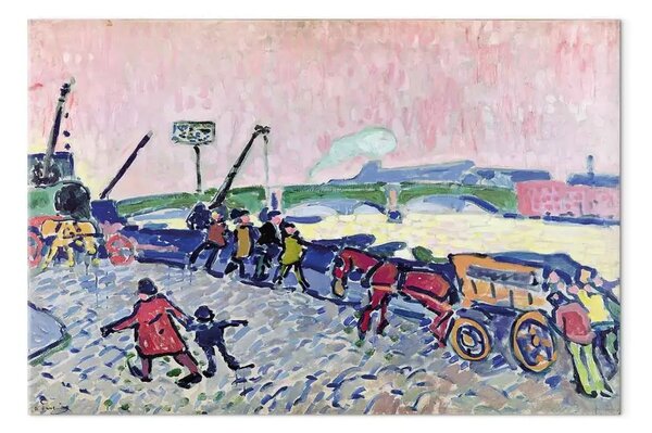 Quadro famoso André Derain - Il ponte di Chatou