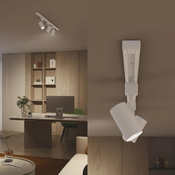 Philips - Faretto LED dimmerabile per sistema binario EASYLINK 3xGU10/6,2W/230V 1m bianco