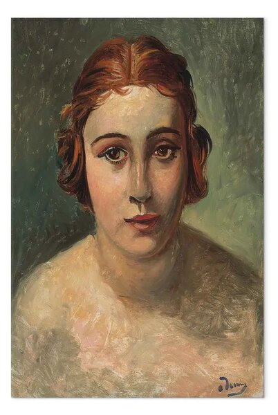 Riproduzione quadro André Derain - Ritratto di giovane donna