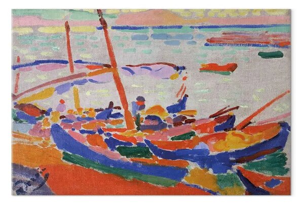 Riproduzione quadro André Derain - Barche da pesca a Collioure