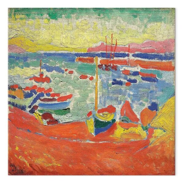 Quadro famoso André Derain - Barca a Collioure
