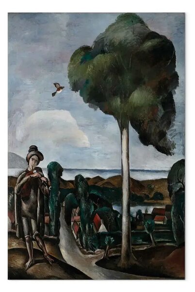 Quadro famoso André Derain - Il suonatore di cornamusa