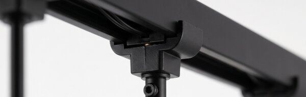 Philips - Lampada a sospensione LED dimmerabile con cavo per sistema a binario EASYLINK 3xGU10/4,7W/230V 1m nero