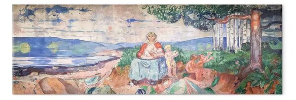 Quadro famoso Edvard Munch - Alma Mater