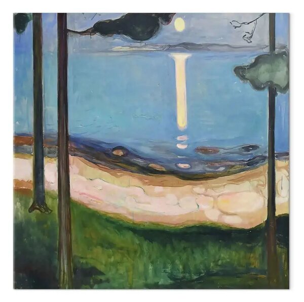 Riproduzione quadro Edvard Munch - Chiaro di luna