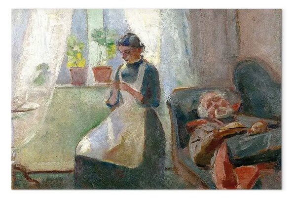 Riproduzione quadro Edvard Munch - Afternoon Nap