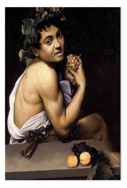 Riproduzione quadro Caravaggio - Autoritratto in veste di bacco
