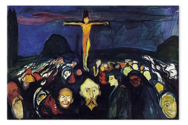Riproduzione quadro Edvard Munch - Golgotha